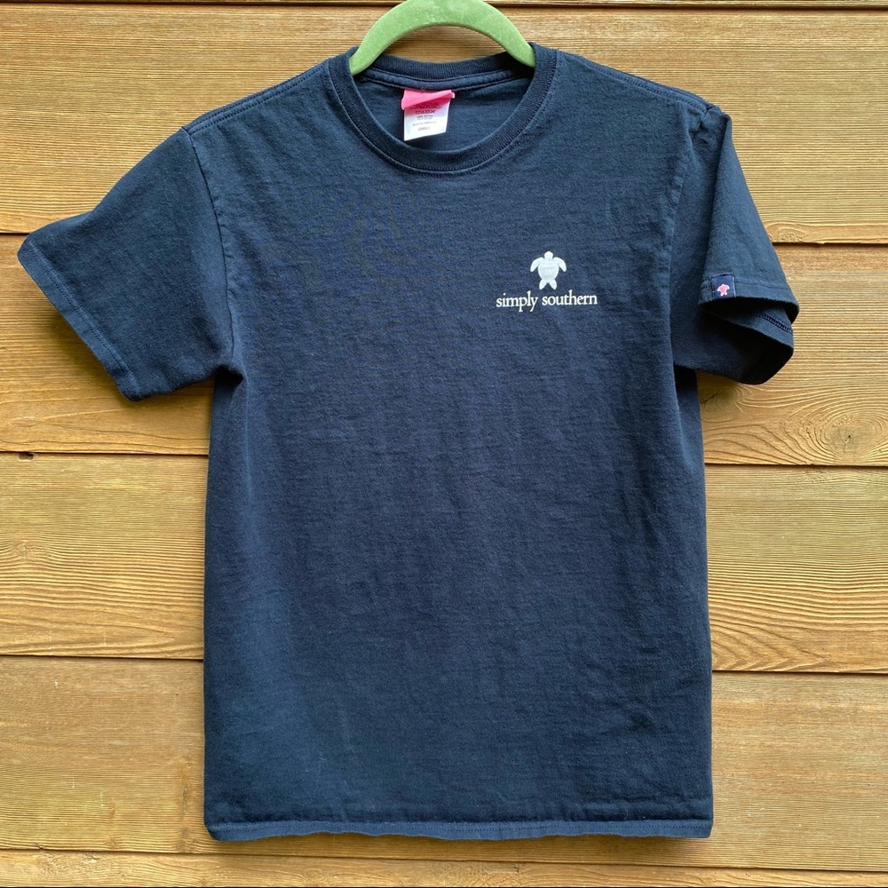 Simply Southern Navy Blue "Tried and True Classic" Short Sleeve Tee